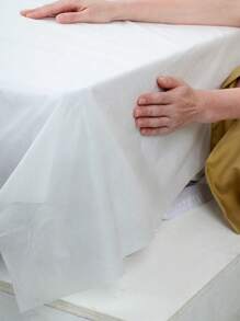 Bộ chăn ga gối đệm du lịch 4 cái/bộ - Cực kỳ tiện lợi & dùng một lần - Hoàn hảo cho khách sạn, doanh nghiệp, cắm trại, v.v. - Nhẹ, hợp vệ sinh, chất lượng cao cấp - Giải pháp ngủ thoải mái trong bao bì đóng mở nhanh - trắng - Xem 2