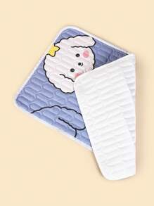 1 miếng lót thay tã chống thấm nước họa tiết cừu cho trẻ sơ sinh phù hợp với nôi, cũi trẻ em hoặc xe đẩy, mọi mùa, đồ dùng ngoài trời, quà tặng trang trí tiệc mừng em bé chào đời - Nhiều màu - Xem 5