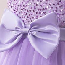 Tween Girl Fancy Rapunzel Sparkle Princess Birthday Dress Lavender Flower Girl Dress Maxi Gown Special Occasion Dress Pageant Princess Dress