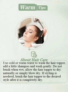 Synthetic Extensions Clip-In Hair Extensions - Dark Brown - View 8