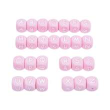 52pcs 12mm Multifunctional Silicone Alphabet Beads Set For DIY Jewelry Making, Keychain And Bracelet DIY - Silicone Letter Beads - View 18