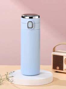 1 件，温度数字显示真空瓶，不锈钢保温水瓶，420 毫升/14.9 盎司旅行保温杯，适用于冷热饮品，夏季冬季饮具，返校礼物 - 彩色 - 查看 8