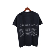 Travis Scott 看妈妈，我可以飞之旅 T 恤黑色 (93665-232) 男款尺码 S-XXL - 彩色 - 查看 2