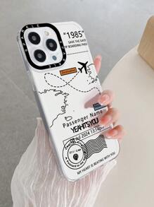 1pc TPU Camera Bumper Printed Phone Case Compatible With IPhone 11/12/13/14/15/11ProMax/12ProMax/13ProMax/14ProMax/15ProMax/15Pro/15Plus, Compatible With Samsung Series, Compatible With Redmi Series,International Version, Not The Domestic Version - Multicolor - View 4
