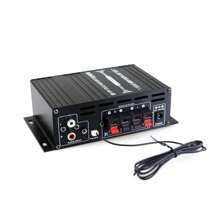 AK380 800W Bộ Khuếch Đại Bluetooth Âm Thanh HiFi Karaoke 2 Rạp Hát Tại Nhà Bộ Khuếch Đại Công Suất Loại D Bộ Khuếch Đại USB SD Aux đầu Vào - màu đen - Xem 6