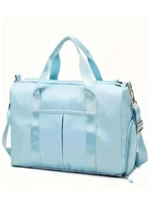 Sports Bag For Gym And Travel Light Blue - 寶藍色 - 查看 2