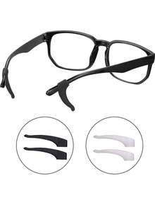 Set de accesorios de gafas S4 de 24 piezas, incluye 12 pares de patillas antideslizantes de silicona y cubiertas de pie para las patillas de las gafas - Multicolor - Ver 5