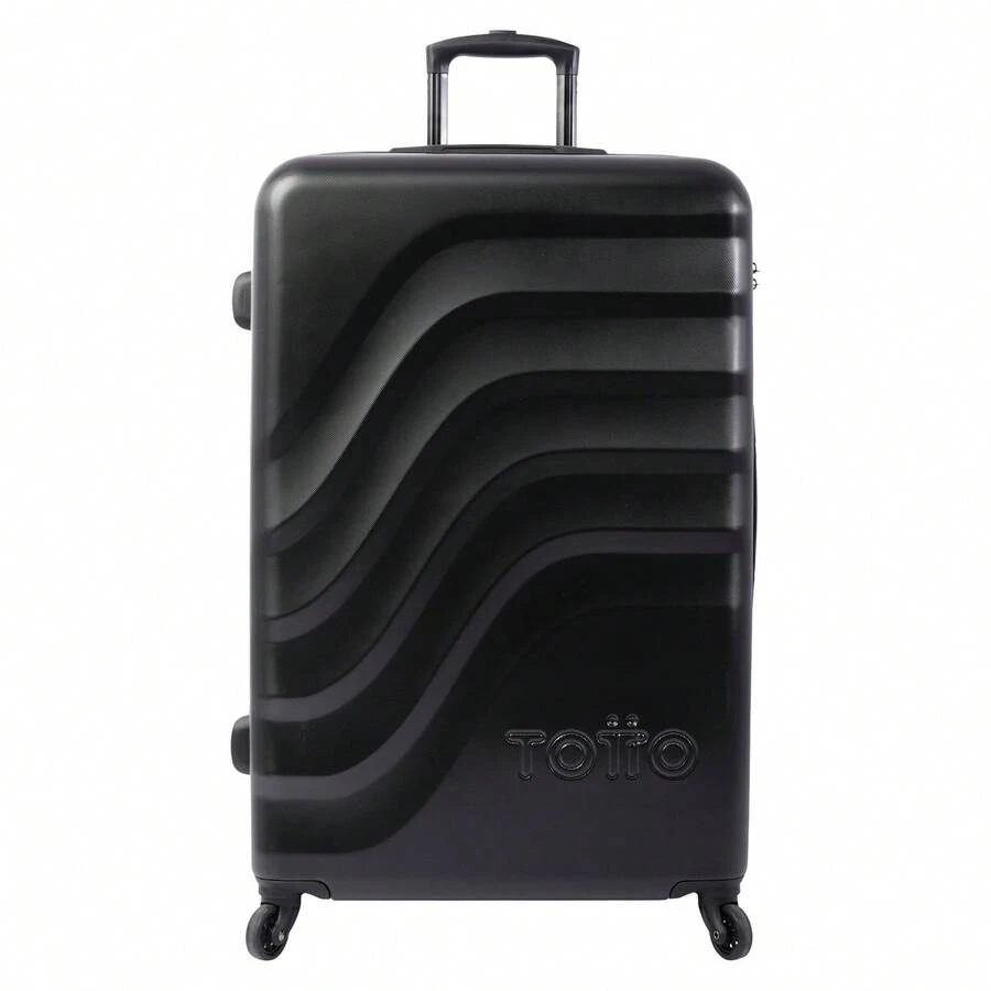 TOTTO Large Trolley Suitcase Bazy 52x79x30 Cm Exterior: Acrylonitrile Butadiene Butadiene Styrene 100% Lining: 100% Polyester - 黑色 - 查看 1