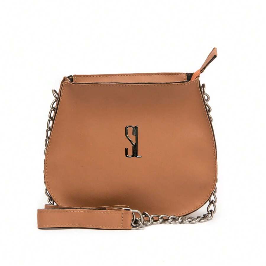 Women Clutches - 駝色 - 查看 1