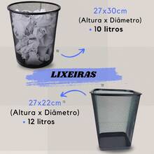 Office Desk Accessories - ORG 4 PARTIÇÕES - Xem 6