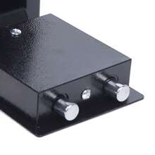 kangten Mini Cash Box With Lock & 3*Keys, 4.6L/1.01Gal Cash Box UK - Black - View 5