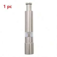 Stainless Steel Manual Spice & Pepper Coarse Salt Mini Grinder Press Mills Ready-To-Grind Flavouring Bottles
