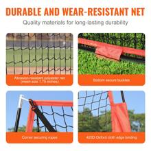 KFFKFF 5x5 Ft Baseball Softball Practice Net, Portable Baseball Training Net For Hitting Batting Catching Pitching, Backstop Baseball Equipment With Bow Frame, Carry Bag, Strike Zone, Ball, Batting Tee