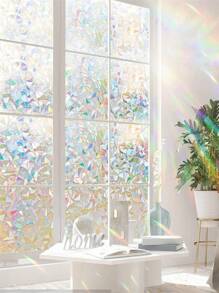 Window Privacy Film Frosted Glass Window Film Sun Blocking Window Tinting Film For Home, Static Clings Removable Frosting Bathroom Door Window Covering,Stickers,Wall Decal, Vinyl Decal For Home Decorations,Spring Decoration Items Refresh Your Home,Rama Decoration Stickers