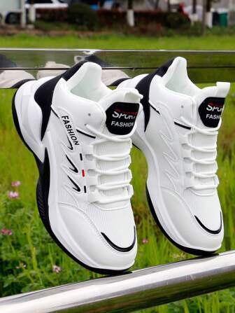 Men's Shoes, New Basketball Shoes, Autumn And Winter Leather Sports Shoes, Breathable, Non Slip, And Shock-Absorbing Running Shoes For Teenagers Valentines