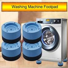 4Pcs Non Slip Anti Vibration Shock Proof Feet Pads Washing Machine Refrigerator - Blue - View 4