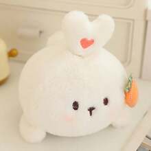 1pc Pull-String Bunny Plush Toy With Wagging Tail, Festival Gift - Multicolor - View 12