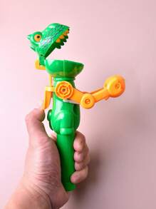 Juguete para gatos con forma de dinosaurio, para insertar bolas de hierba gatera, de color aleatorio, juguete interactivo para gatos, adecuado para el uso diario de los gatos como juguete