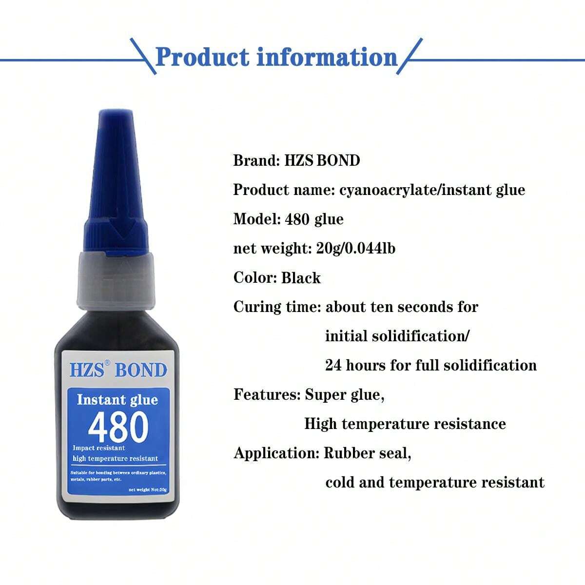 480, 20G LOCTE, Super Colla, Bassa Viscos&agrave;, Serie LOCTE 480