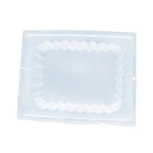 Creaciones Marypao Molde Para Gelatinas Rectangulo 8 Litros Para Transfer - Blanco - Ver 3