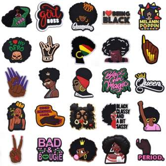 25pcs Cute Theme Shoe Charms - Ideal Shoe Accessories & Decorations For Clogs