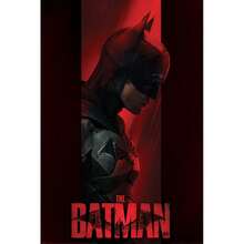 Batman Out Of The Shadows Poster (Red/Black) - Red/Black - View 1