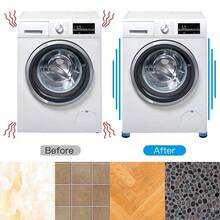 4Pcs Non Slip Anti Vibration Shock Proof Feet Pads Washing Machine Refrigerator - Blue - View 8