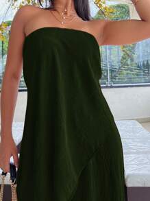 Women Jumpsuits - أخضر داكن - مشاهدة 3