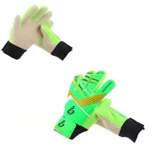 足球守门员手套，全指防滑守门员手套，用于缓冲/足球/装备 - 彩色 - 查看 13