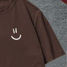 Men T-Shirts - 咖啡棕 - 查看 4