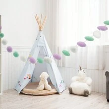 1pc/3cm Colorful Wool Felt Ball Plush Ball (Sold As A Set) For Fireplace Room Decoration, Baby Stroller Decor, Easter, Thanksgiving, Wall Decoration, Party Ornament, Home Decor , Room Decor, Wall Decor Gifts Birthday Graduation Christmas Decorations Christmas