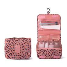 1PC Blue Daisy Wash Bag, Large Capacity Can Be Hung Portable Storage Bag, Can Be Used For Business Travel Wash Products Beauty Products Storage For Travel Storage Bag,Makeup Bag,Cosmetic Bag,Vacation Organizer,Large Capacity Makeup Organizer Makeup Case, For Lipstick, Brush, Skincare, Mobile Phone, Coin, Small Items, For Home,Gift,Vacation And Festival Halloween Christmas Multifunctional Use,Boho Vibes - Multicolor - View 14