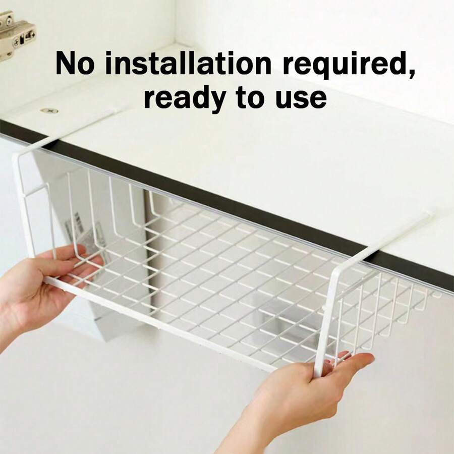 1Pc Cabinet Metal Storage Rack, Space Saving Storage Racks For Kitchens ...