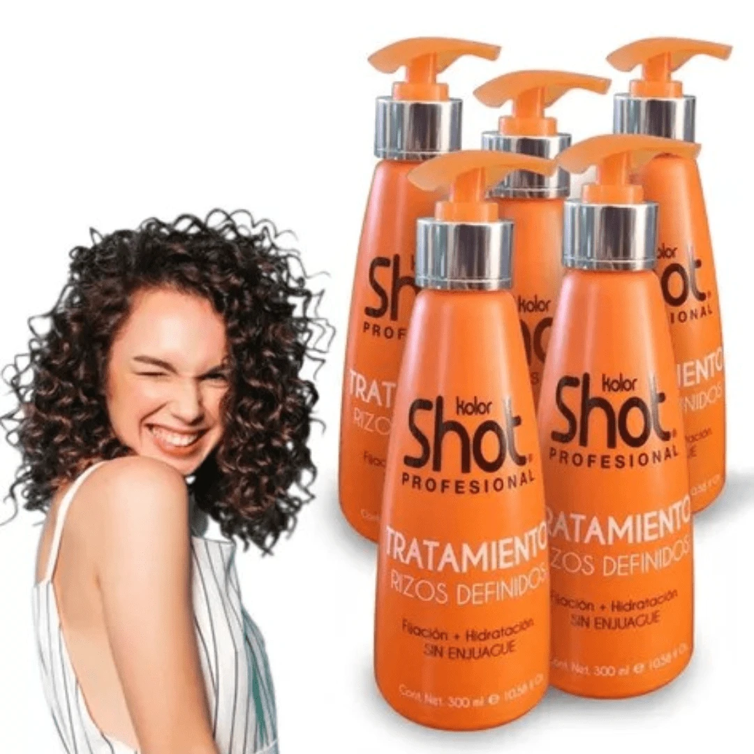 5pz Tratamiento rizos definidos crema para peinar kolor shot 5pz - Naranja - Ver 1