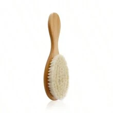 1 peine suave vintage de cerdas de jabalí para peinar, esculpir, recortar, peinar, limpiar y peinar el cabello - Multicolor - Ver 10