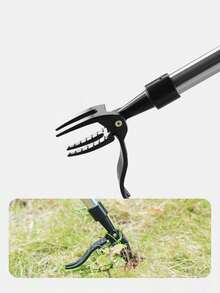 A No-Bend Stand-Up Manual Weeder Shovel Puller Rooter, Garden Weeder Rooter,Garden Tools, Gardening Tools For Garden - Multicolor - View 2