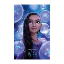 Disney Wish Held Maxi Asha Poster (Multicoloured) - Multicoloured - View 1