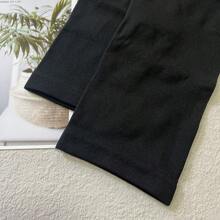 2 Pcs Free Size Women's Compression Sports Knee Support Protector Knee Brace Pad Gym Accessories Knee Support - Multicolor - View 5