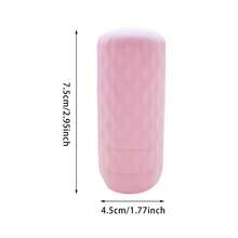 4 piezas/1 conjunto Cubierta universal de silicona a prueba de fugas para botellas de productos de cuidado personal durante el viaje - Multicolor - Ver 7