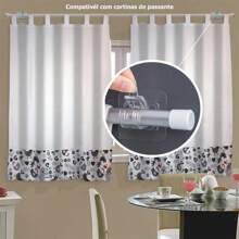 Curtain Window Rods - 화이트 - 보기 6