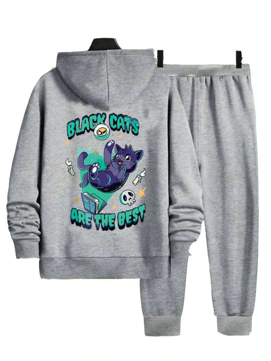 Men Hoodies - Xám - Xem 1