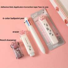 Student Stationery Set, Cute Student Gift Bag, Student Learning Supplies Set For Graduation Gifts And Learning Prizes - Multicolor - View 6