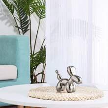 Balloon Dog Statue, Home Decor Modern Art Statues, Home Accessories, Modern Home Decoration Animal Art Ornaments, For Coffee Table Kitchen Decorations Color Schemes Room Aesthetic Metal Texture Gold Sculpture Dog