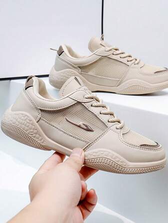 Nuevos zapatos deportivos de moda casual para mujer, lindos, modestos, glamorosos, elegantes, colegiales, estilo resort, ligeros, antideslizantes, sencillos, elegantes, duraderos, cómodos, con ajuste favorecedor. Zapatos casuales deportivos (el tamaño es pequeño, se recomienda pedir una talla talla grande grande)