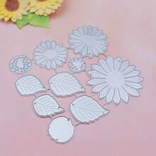 1 szt. Liście i kępy trawy Bukiet słoneczników Koniczyna Powodzenia kartka z życzeniami Sztancowanie Stal węglowa Tłoczenie szablon do cięcia DIY Scrapbooking, rzemiosło