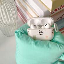 苹果可爱星星动物印花耳机盒 兼容 Airpods Pro2/Airpods Pro/Airpods3/Airpods2/Airpods4 - 淺粉色 - 查看 8