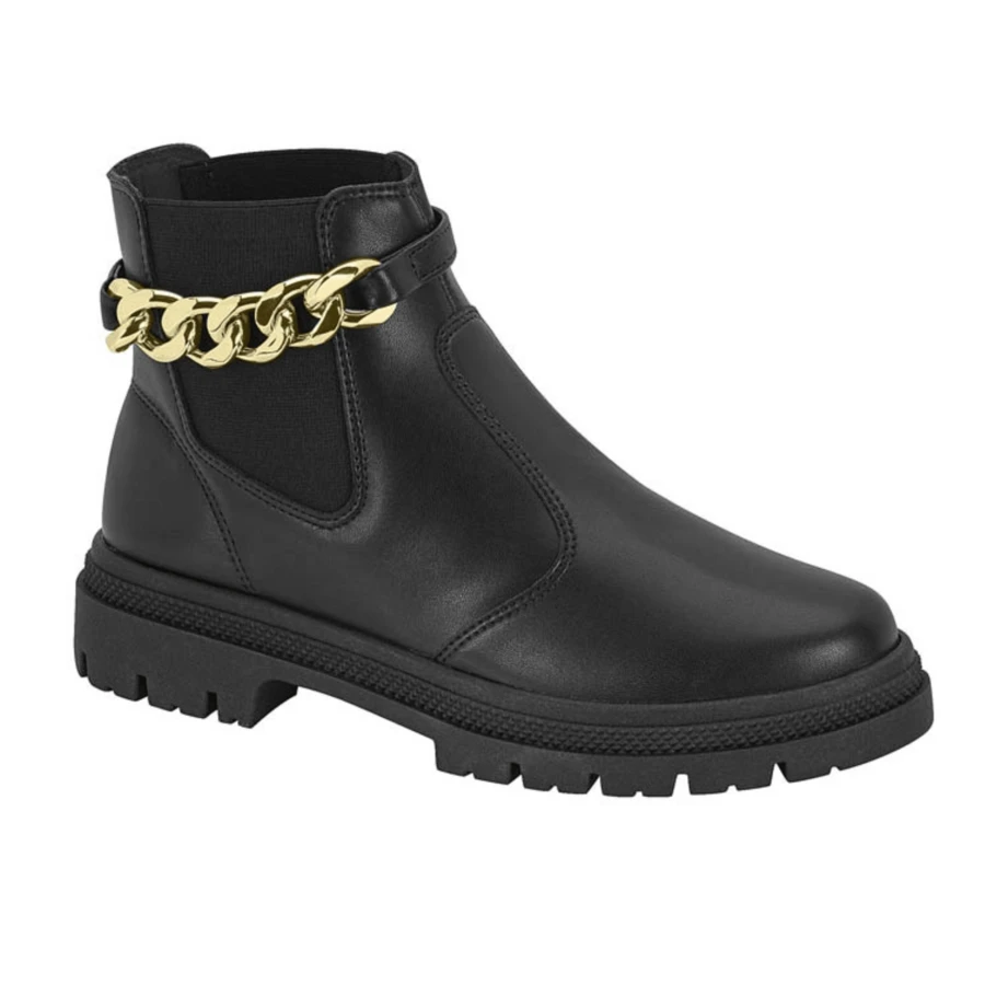 Women Mid-Calf Boots - 黑色 - 查看 1