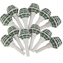 6pcs DIY Bridal Floral Foam Bouquet Handle Holder Wedding Bride Flower Holder Decoration Event Party Decorations Supplies,Christmas - Multicolor - View 4