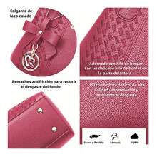AMIARYA Women Top Handle Bags - Pink - View 4