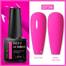 6PCS/Set 7ml Gel Nail Polish Set Glitter Nude Pink Rose Red Nail Art Gel Vernis For Manicure Soak Off UV Lamp Hybrid Varnishes Set Base Top Gel Polish Set Gel Lak